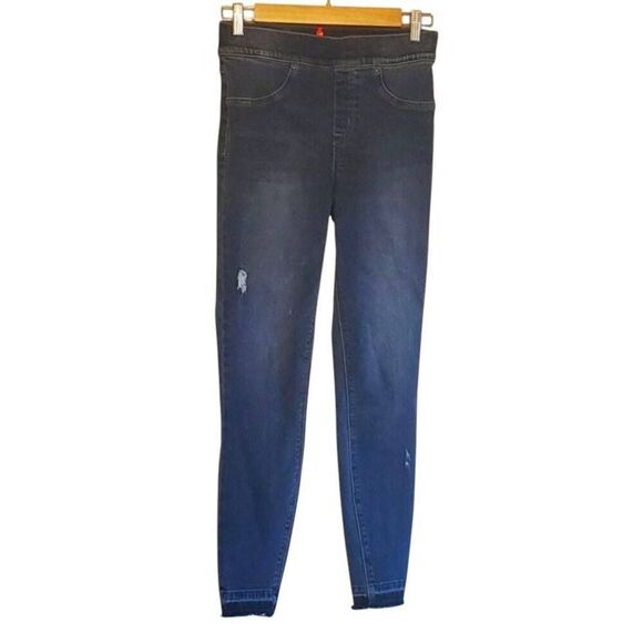 SPANX Distressed Skinny Jeans Size S/P - Picture 2 of 3